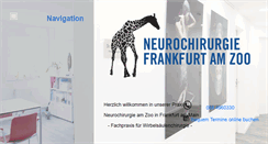 Desktop Screenshot of neurochirurgie-ffm.de